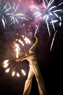 огнено шоу image fire show