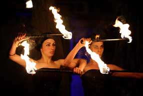 огнено шоу image fire show