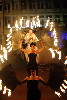 огнено шоу image fire show