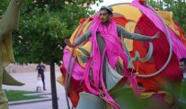 stilts show